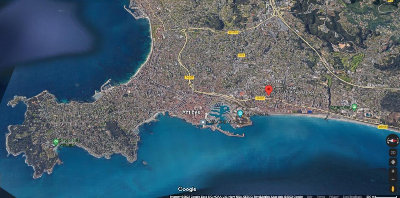 Antibes Secured Parc Velusine With Private Parking, Terrace, Pools And Tennis Courts. Exterior photo
